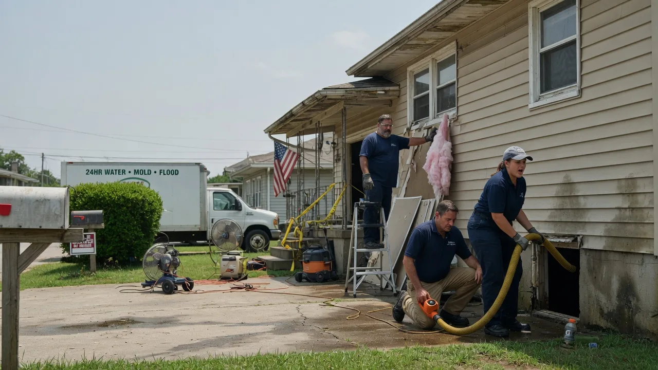 Water Damage Repair in Franklin, VA near me